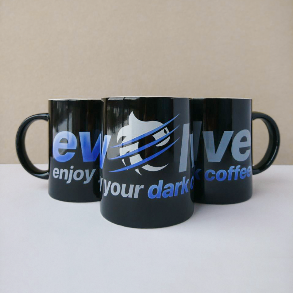 ev0lve Mugs Stacked